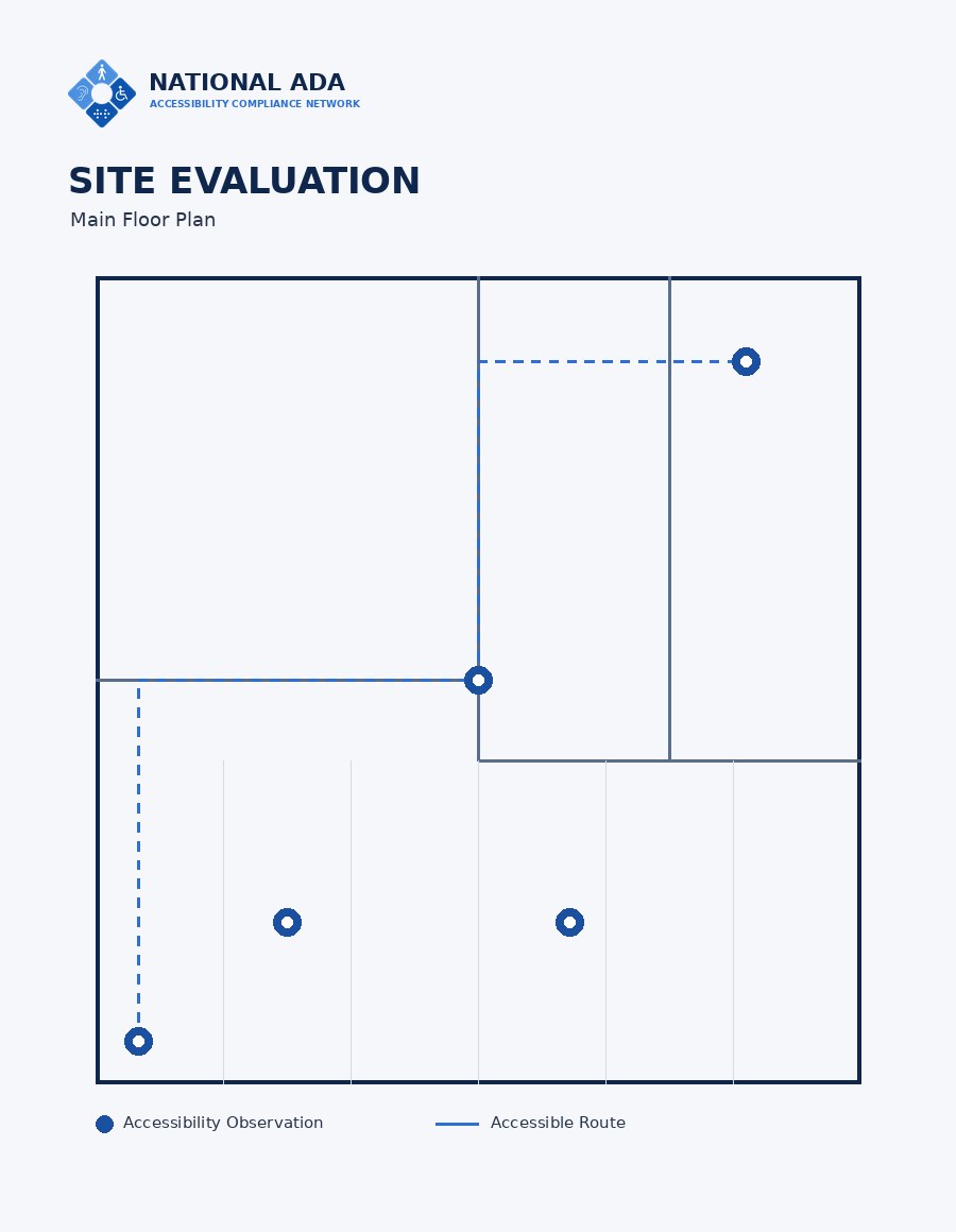 Sample report site-evaluation plan